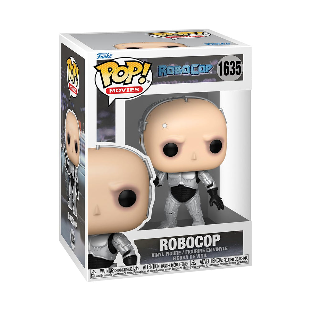 Funko Pop! Movies: Robocop - Robocop - Figura de vinilo coleccionable - Idea de regalo - Producto oficial - para niños y adultos - Fans de películas - Figura modelo para coleccionistas y exhibidores
