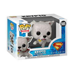 Funko Pop! DC: Superman 2025 - Krypto - Figura de vinilo coleccionable - Idea de regalo - Producto oficial - Juguetes para niños y adultos - Fans de las películas - Figura modelo para coleccionistas y