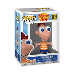 Funko Pop! Disney: Phineas y Ferb - Phineas - Figura de vinilo coleccionable - Idea de regalo - Producto oficial - Juguetes para niños y adultos - Fans de dibujos animados - Figura modelo para