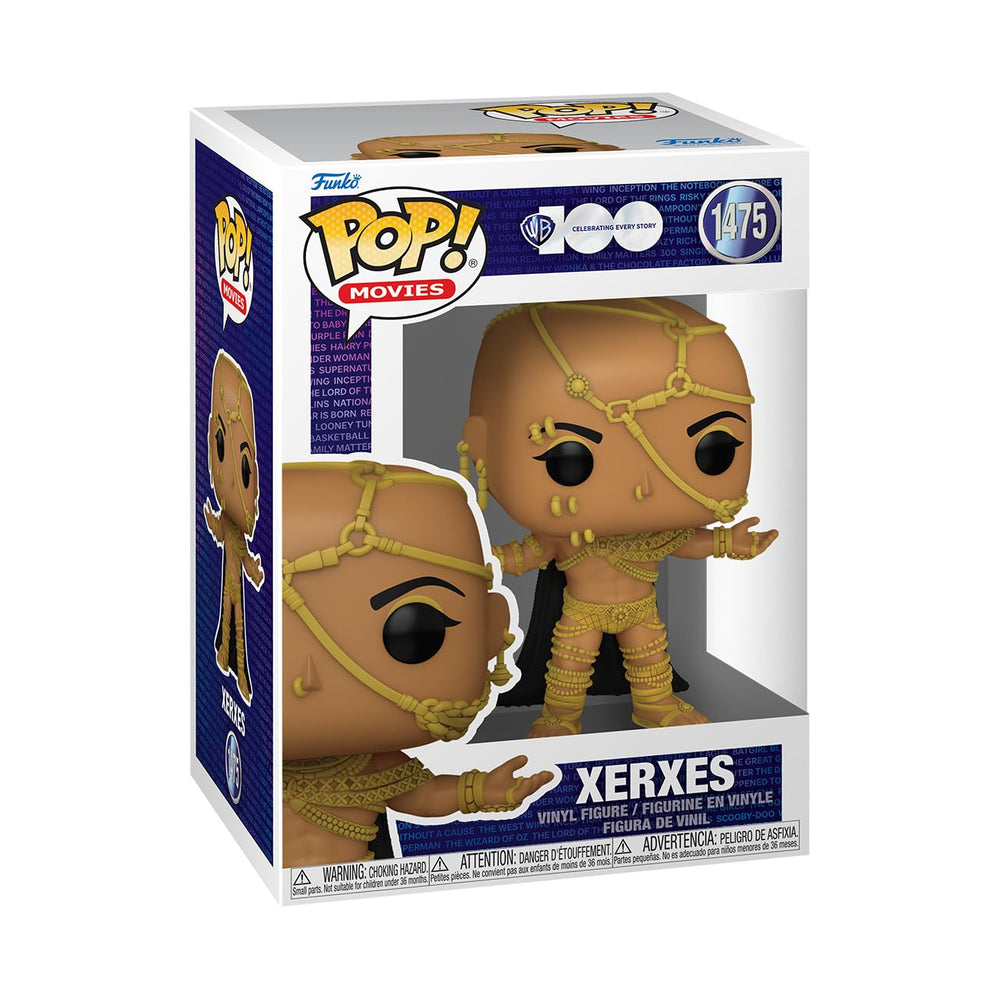 Funko Pop! Movies: 300 - Xerxes - 300 The Movie - Figura de vinilo coleccionable - Idea de regalo - Productos oficiales - para niños y adultos - Fans de las películas - Figura modelo para