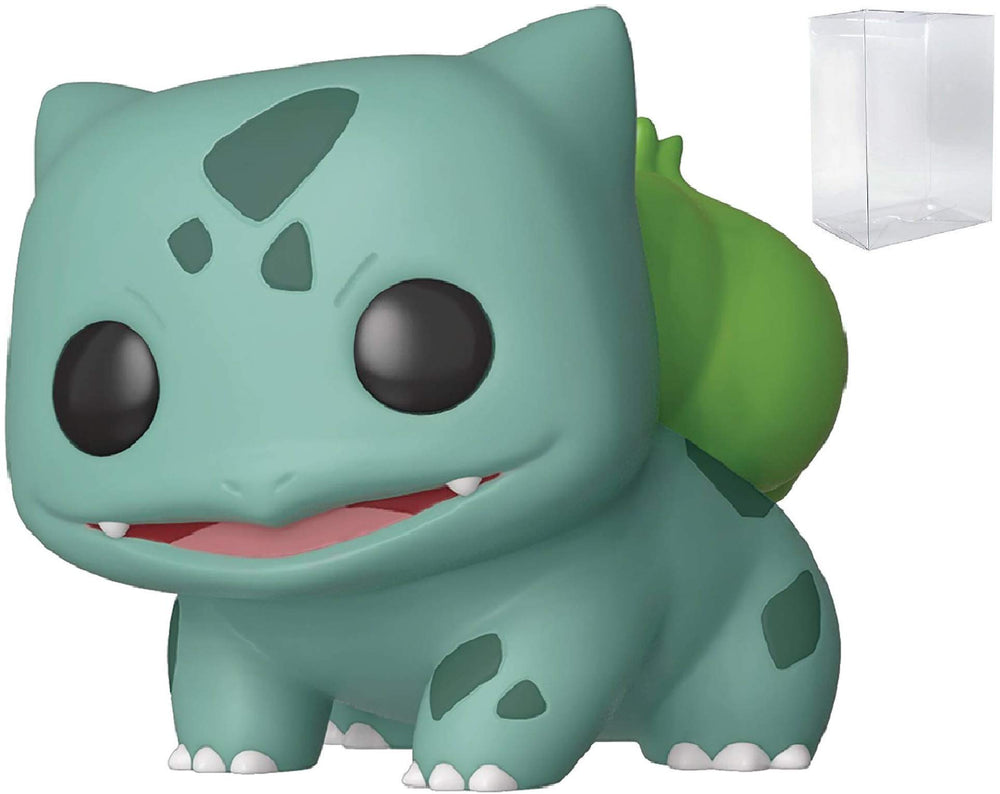 Funko Juegos: Pokemon - Bulbasaur Pop! Figura de vinilo (incluye funda protectora compatible con caja Pop Box)