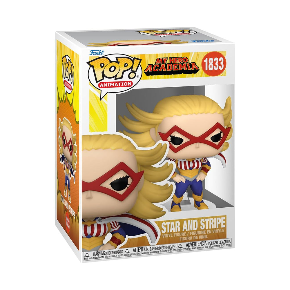 Funko Pop Animation: My Hero Academia - Star and Stripe - Figura de vinilo coleccionable - Idea de regalo - Producto oficial - Juguetes para niños y adultos - Fans del anime - Figura modelo para