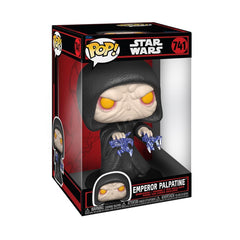 Funko Pop! Jumbo: Star Wars Darkside - Emperor Palpatine - Figura de vinilo coleccionable - Idea de regalo - Productos oficiales - para niños y adultos - Fans de películas - Figura modelo para