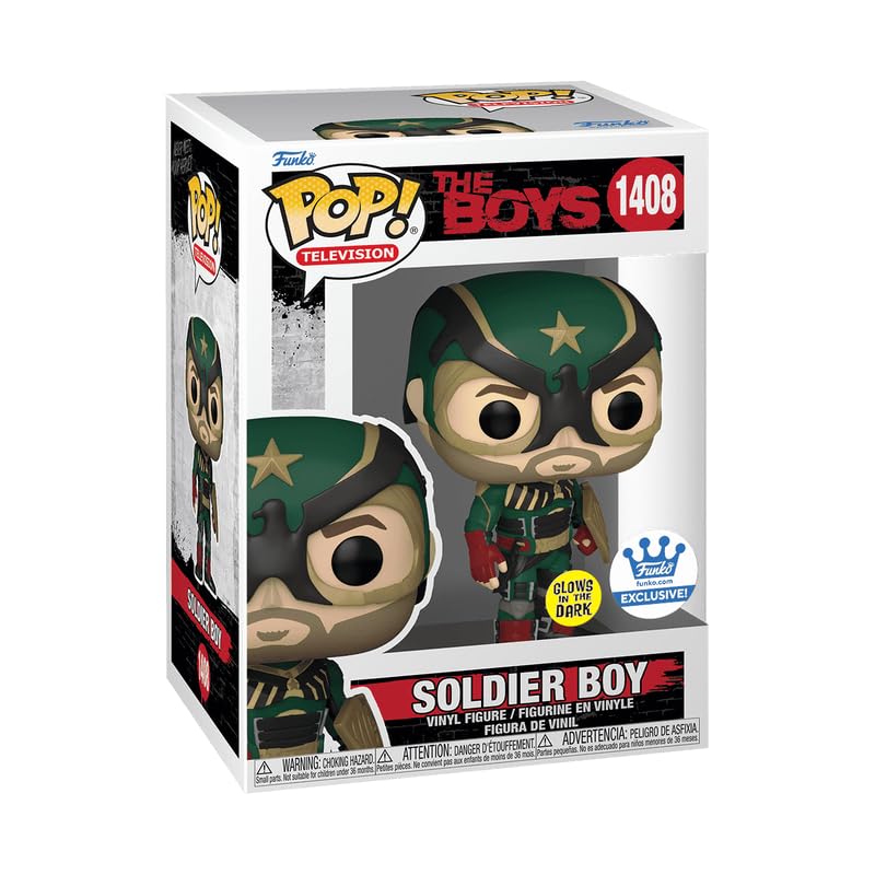 Funko Pop! Television: The Boys - Soldier Boy *Glow in the Dark Shop Exclusive