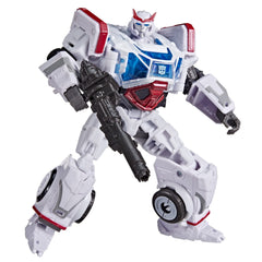 Transformers Toys Studio Series 82 Deluxe Class Bumblebee Autobot Ratchet Figura de acción - Edades 8 en adelante, 4.5 pulgadas