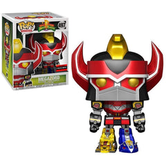 Funko Power Rangers - Figura de vinilo metálico Megazord de 6 pulgadas (exclusivo de anime AAA)