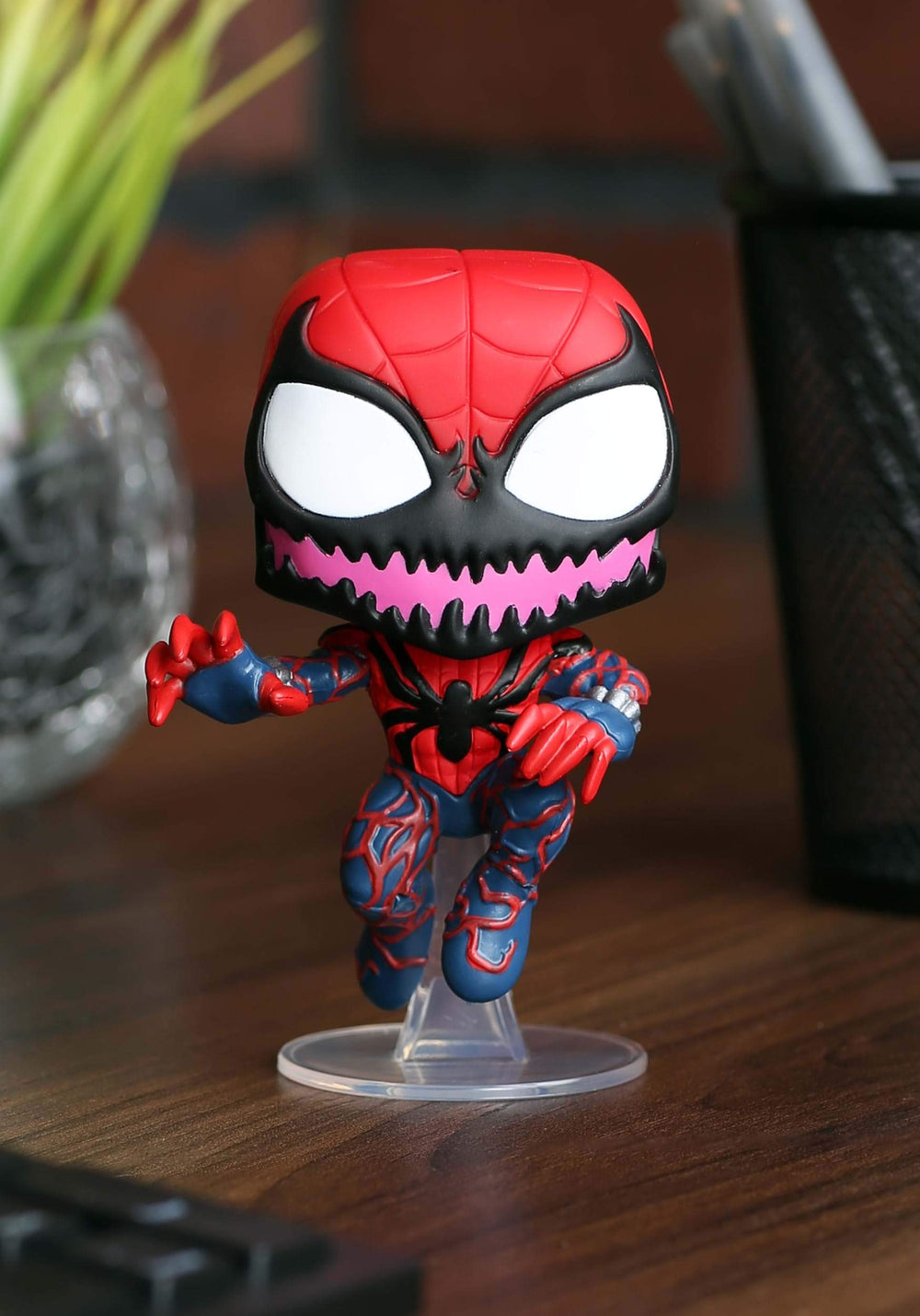 Funko Marvel Spiderman Spider-Carnage Pop Figura de vinilo (exclusivo de anime AAA)