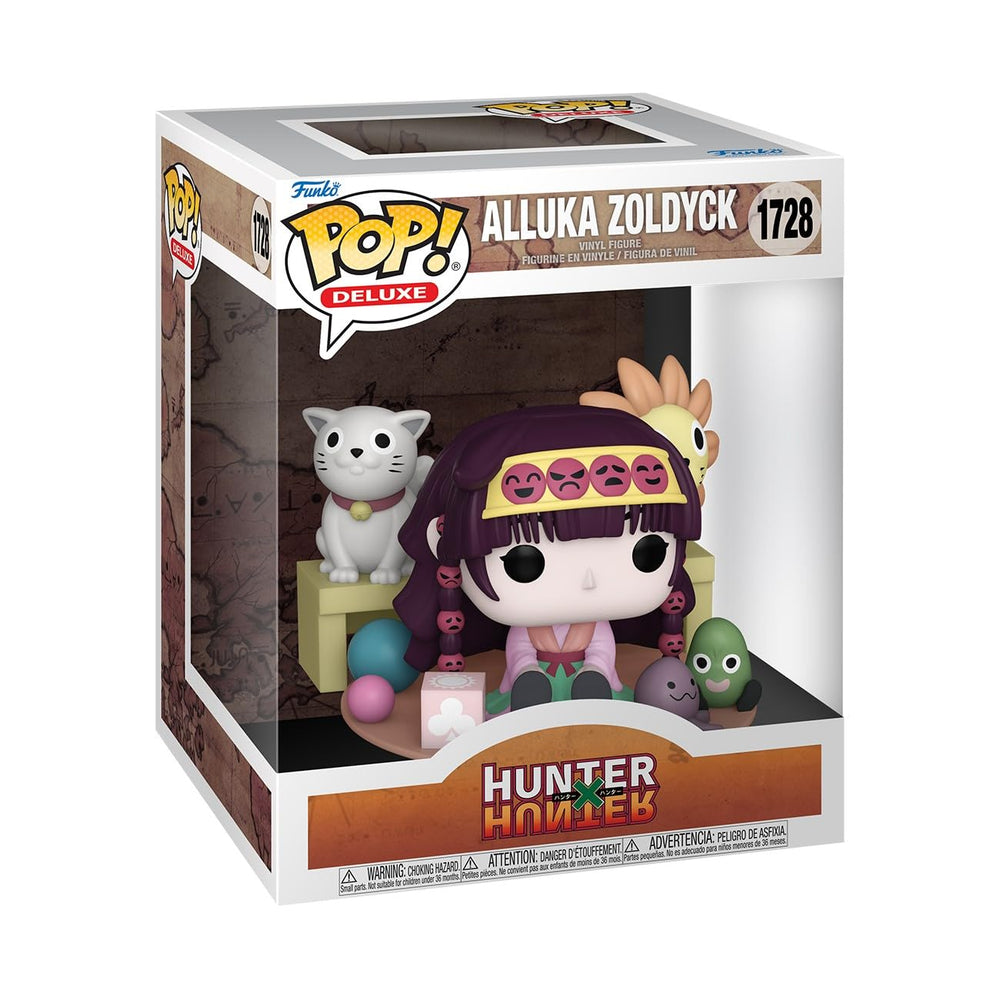 Funko POP Deluxe: HxH - Alluka Zoldyck - Hunter X Hunter (HXH) - Figura de vinilo coleccionable - Idea de regalo - Producto oficial - para niños y adultos - Fans del anime - Figura modelo para
