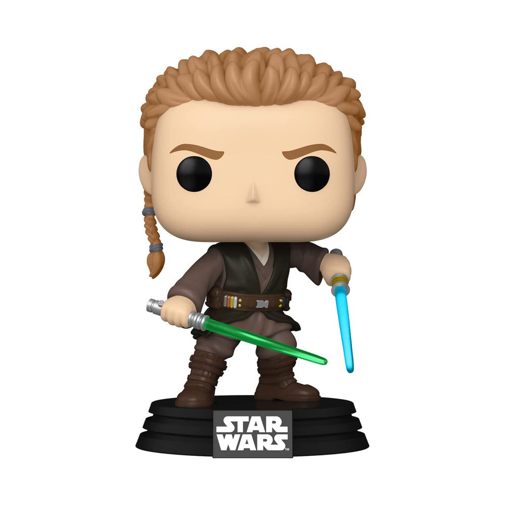 Funko Star Wars: Episodio II - Anakin Skywalker con sables de luz, exclusivo de la convención de otoño