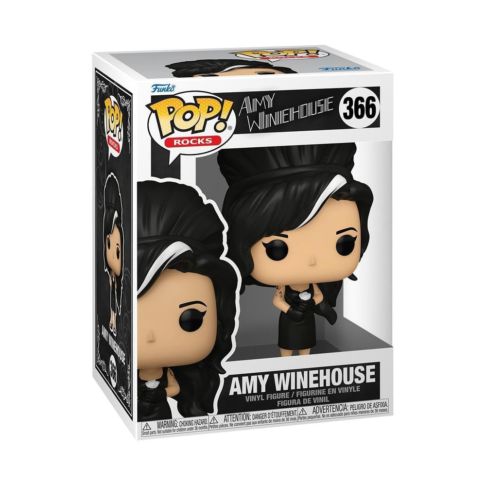 Funko Pop! Rocks: Amy Winehouse - Back to Black - Figura de vinilo coleccionable - Idea de regalo - Producto oficial - para niños y adultos - fanáticos de la música - Figura modelo para coleccionistas