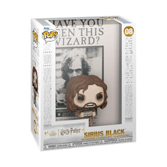 Funko POP! Cover: Harry Potter Prisoner of Azkaban - Póster con Sirius Black - Figura de vinilo coleccionable - Idea de regalo - Producto oficial - para niños y adultos - Fans de películas