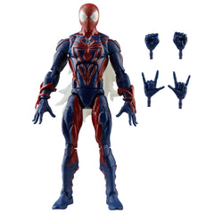 Marvel Legends Series Spider-Man Unlimited, Figura de acción coleccionable de cómics retro a escala de 6 pulgadas