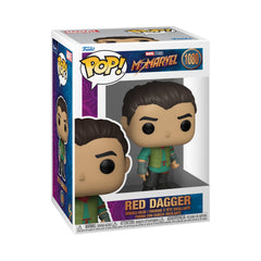 Funko Pop Marvel: Ms. Marvel - Red Dagger - Figura de vinilo coleccionable - Idea de regalo - Producto oficial - Juguetes para niños y adultos - Fans de superhéroes - Figura modelo para coleccionistas