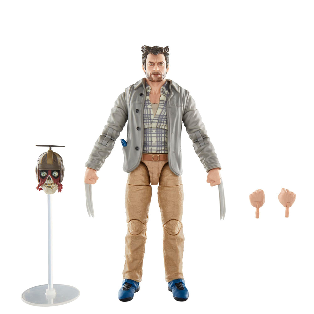 Serie Marvel Legends Headpool Logan, Deadpool y Wolverine - Figura de acción coleccionable de 6 pulgadas para adultos mayores de 14 años