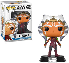 Funko POP!: Star Wars: Clone Wars: Ahsoka Tano - Figura de vinilo coleccionable - Idea de regalo - Producto oficial - para niños y adultos - Fans de la televisión - Figura modelo para coleccionistas y