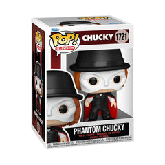Funko Pop! TV: Chucky (TV) - Phantom Chucky - Figura de vinilo coleccionable - Idea de regalo - Producto oficial - Juguetes para niños y adultos - Fans del terror - Figura modelo para coleccionistas y