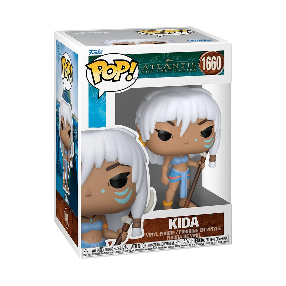 Funko Pop! Disney: Atlantis: The Lost Empire - Kida - Figura de vinilo coleccionable - Idea de regalo - Producto oficial - Juguetes para niños y adultos - Fans de Disney - Figura modelo para