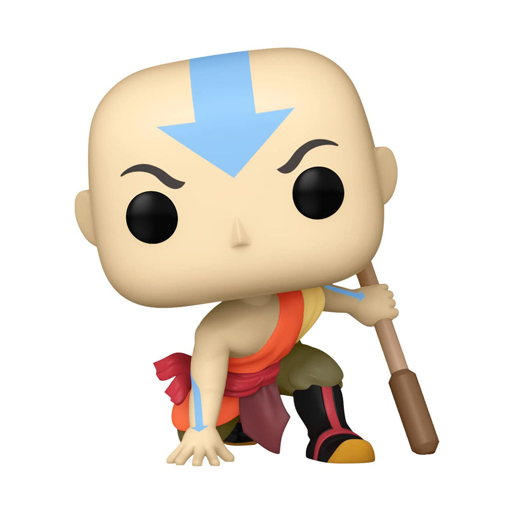 Funko Pop! Animation 995 Avatar The Last Airbender - Aang (agachado) - Exclusivo de Funko