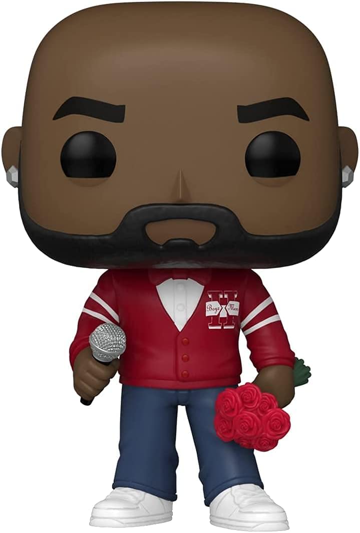 Funko Pop Rocks: Boyz II Men - Wanya Morris - Figura de vinilo coleccionable - Idea de regalo - Producto oficial - Juguetes para niños y adultos - Fans de la música - Figura modelo para coleccionistas