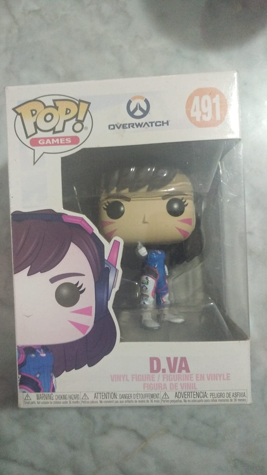 Funko Pop! Games: Overwatch - D.Va (Glitter) Exclusivo
