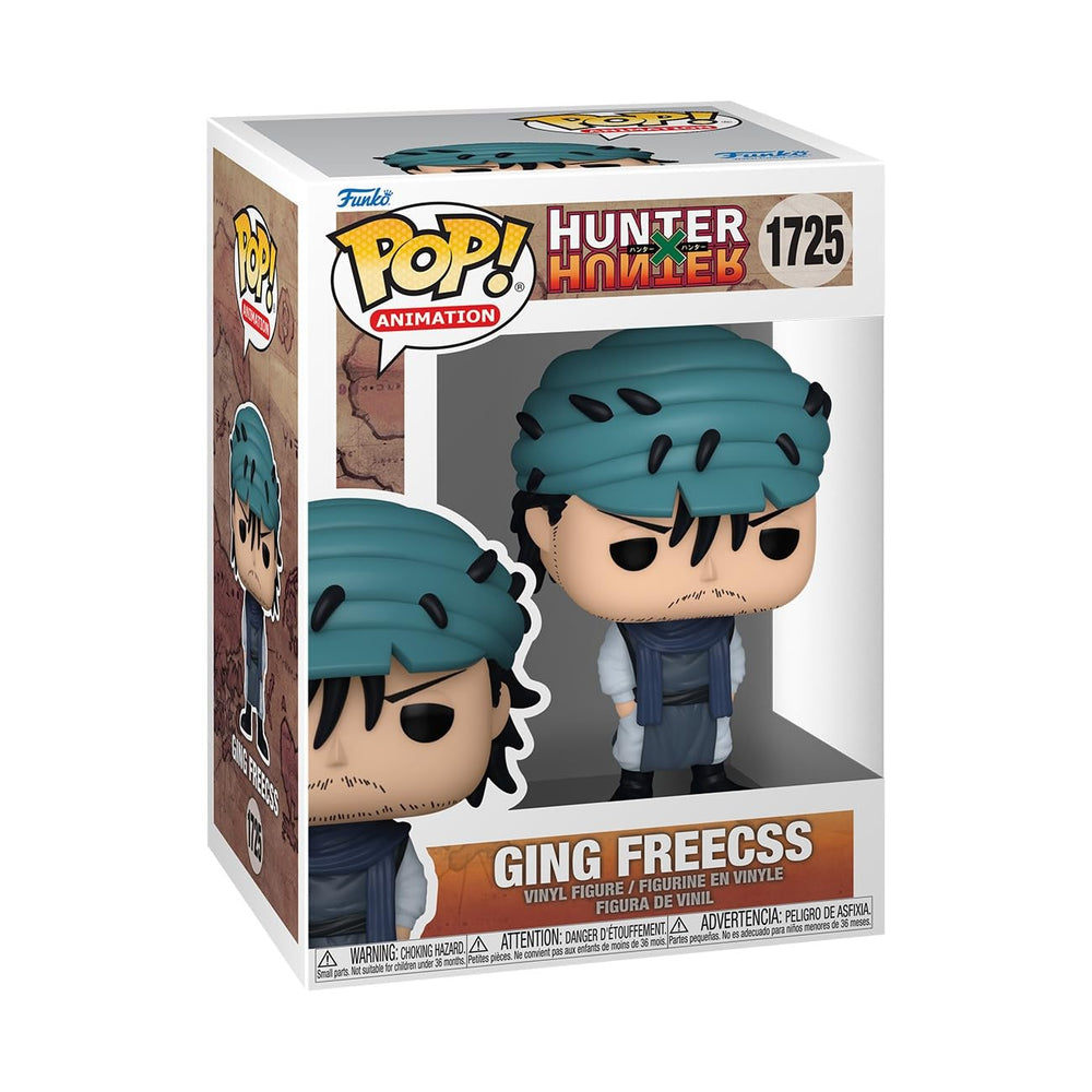 Funko POP Animation: HxH - Ging Freecss - Hunter X Hunter (HXH) - Figura de vinilo coleccionable - Idea de regalo - Producto oficial - para niños y adultos - Fans del anime - Figura modelo para