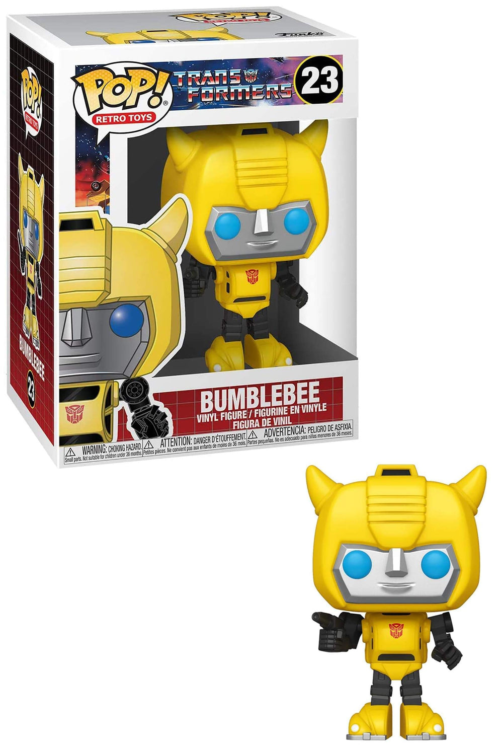 Funko Pop! Retro Toys: Transformers - Abejorro, Multicolor