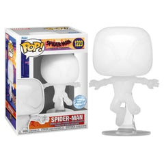 Funko POP! Vinyl: Spider-Man: Across The Spider-Verse: Miles Morales - (Transparente) - Spider-Man - Figura de vinilo coleccionable - Idea de regalo - Producto oficial - para niños y adultos
