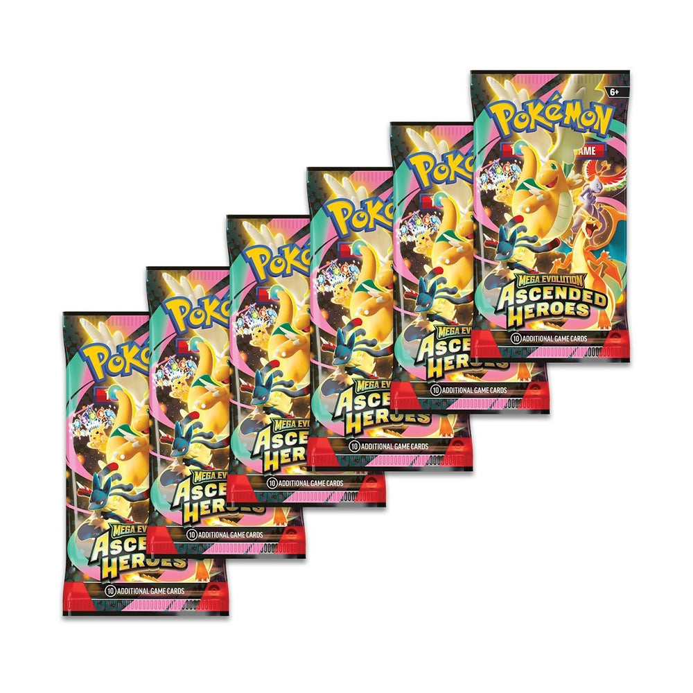 Mega evolution ascended heroes pokemon booster 1 sobre - ingles