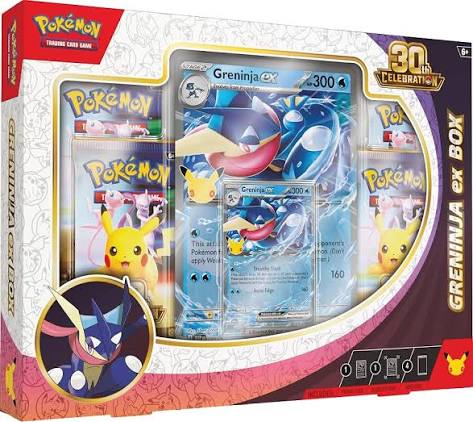 Pokémon Tcg: 30th Celebration Greninja Ex Box (inglés) Inglés