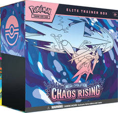 Pokémon TCG: Caja de entrenamiento de élite Mega Evolution - Chaos Rising