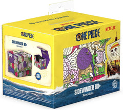 Netflix One Piece Card Game: Deck Case: Sidewinder 80+ Xenoskin — Devilfruit Pattern (3)