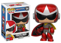 Funko POP Games: Mega Man - Figura de acción de Proto Man
