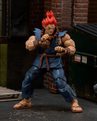 Jada Street Fighter II Akuma - Figura de acción a escala 1:12 - Articulación y accesorios premium - Exhibición de coleccionista o juego para niños - A partir de 13 años