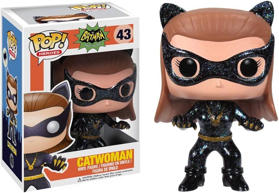 Funko POP Heroes : Cat Woman 1966 - Vaulted