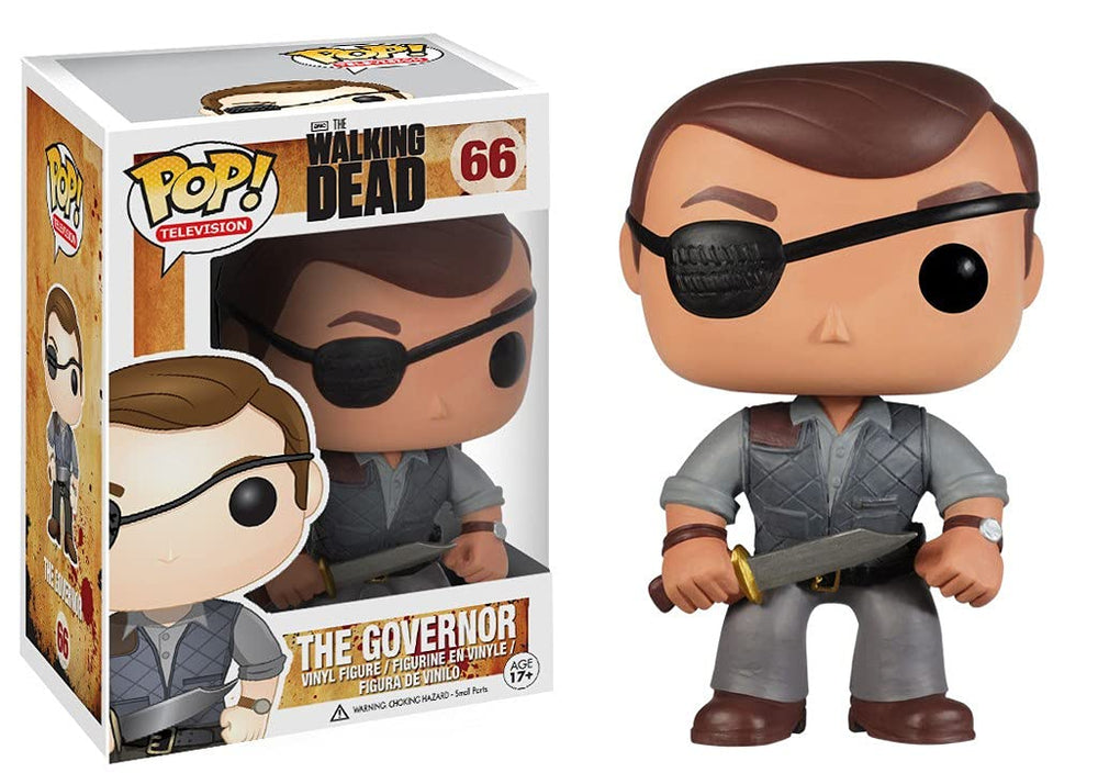 Funko POP Television Walking Dead: Figura de vinilo del gobernador