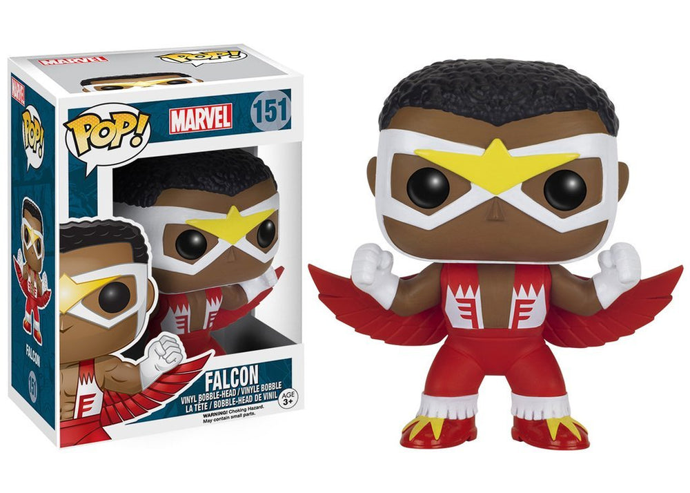 Pop! Figura Vinilo Funko Marvel Serie 4 Falcon Classic #151