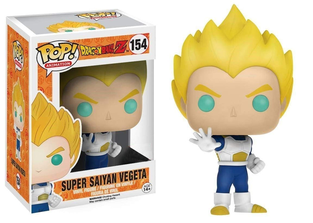 Figura de acción de vinilo Funko POP de súper sayayin Vegeta de Dragon Ball Z, AAA anime exclusivo