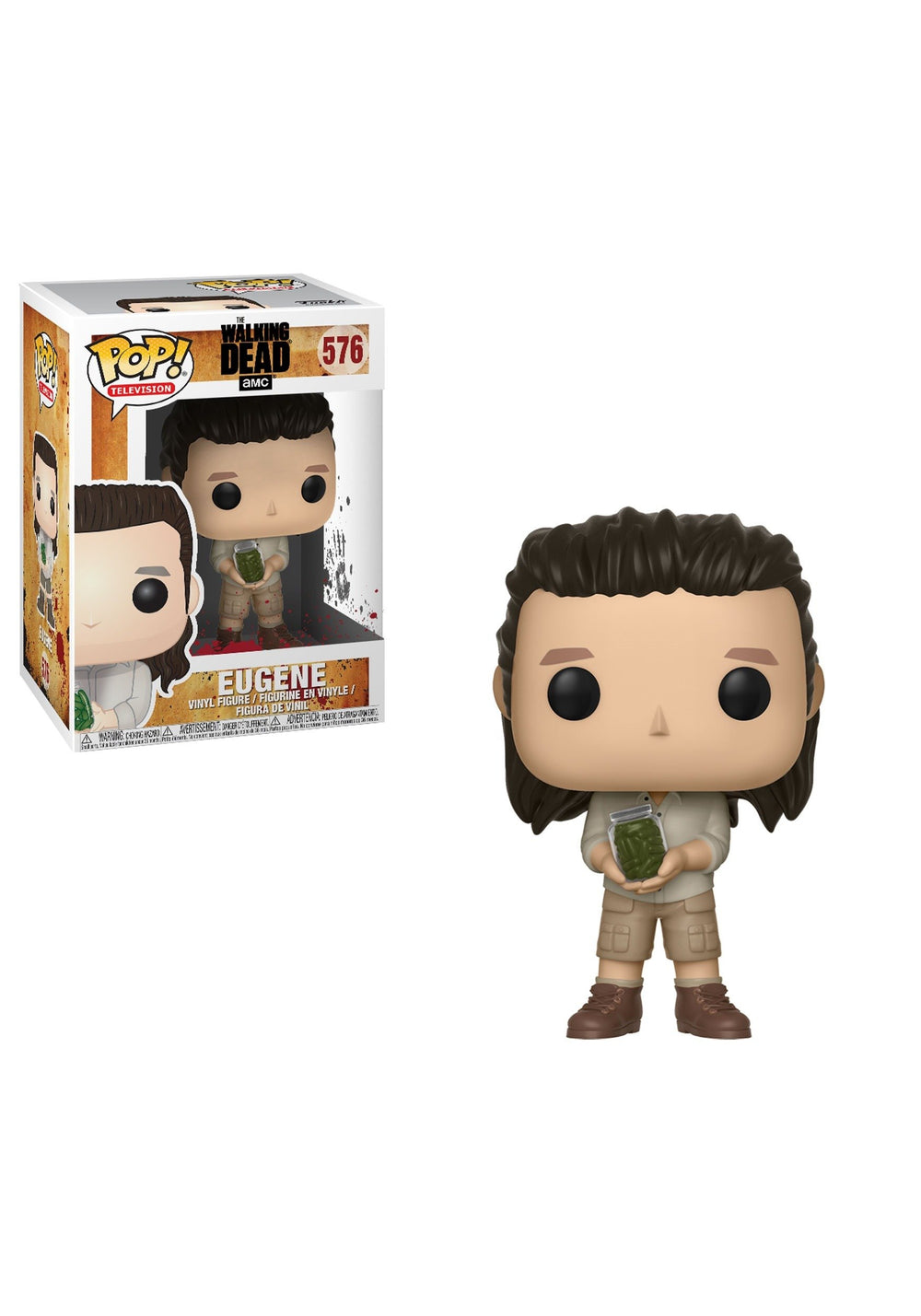 Funko Pop! Television: The Walking Dead - Juguete coleccionable de Eugene