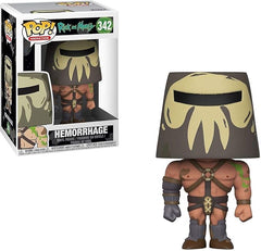 Animación Pop! Funko Rick & Morty Serie 4 Hemorrhage #342