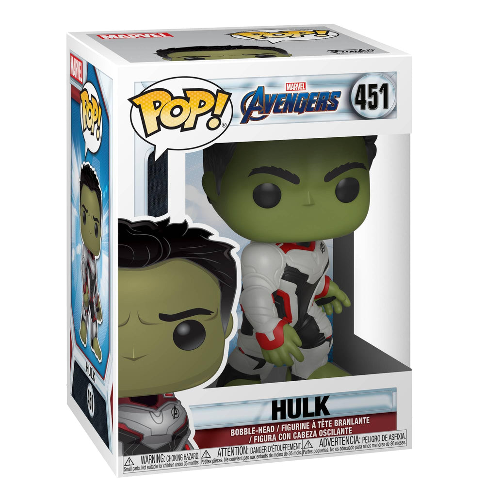 Funko Pop! Marvel: Marvel Avengers Endgame - Hulk - (TS) - Figura de vinilo coleccionable - Idea de regalo - Producto oficial - para niños y adultos - Fans de las películas - Figura modelo para