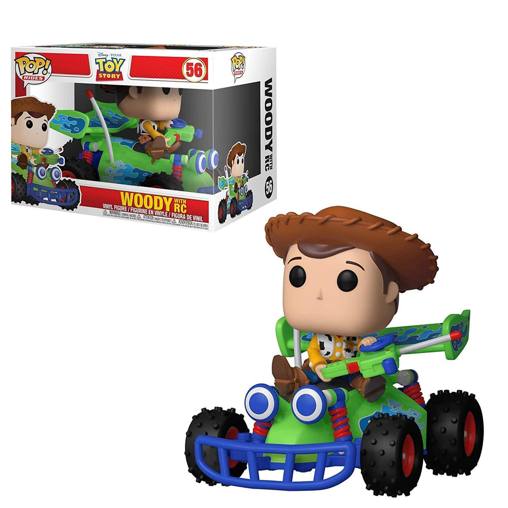 Funko 37016 Pop! Rides Disney: Toy Story - Woody con RC, multicolor