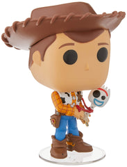 Pop! Funko Disney Pixar Toy Story 4 Sheriff Woody Holding FORKY Vinilo exclusivo 535