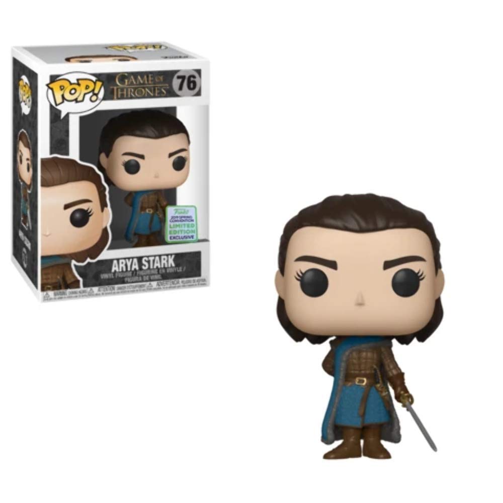 Pop! Figura de Vinilo de Juego de Tronos - Arya Stark Asesina- Exclusiva de Convención de primavera de 2019