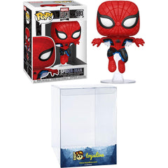 Spider-Man: Funk o Pop! Figura de vinilo con 1 protector gráfico compatible con ToysDiva, 593 - 46952 - B)