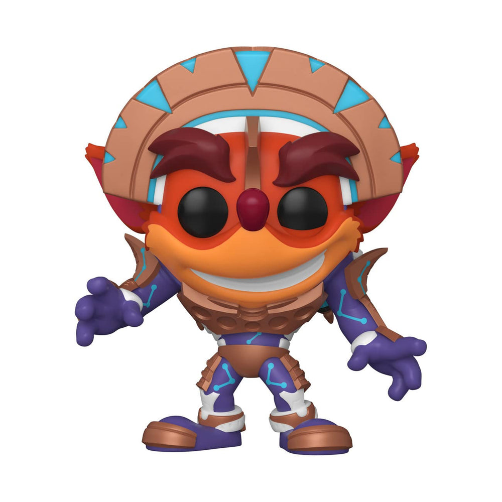 Pop! Games Crash Bandicoot 841 Crash Bandicoot in Mask Armor 2021 Convention