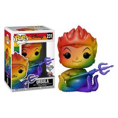 Funko Disney Pride 2021 Diamond Collection Pop! Ursula (arcoíris) Figura de vinilo exclusiva de tema candente