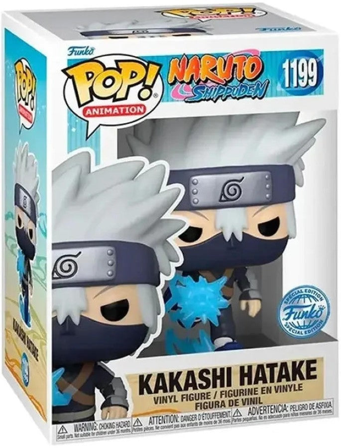 Funko POP! Animación: Naruto - Young Kakashi (los estilos pueden variar) (versión exclusiva de Latam)