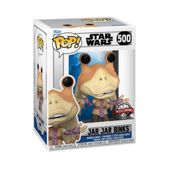 Funko POP! Star Wars: Clone Wars - Jar Jar Binks - Exclusivo de Amazon - Figura de vinilo coleccionable - Idea de regalo - Productos oficiales - Juguetes para niños y adultos - Fans de TV