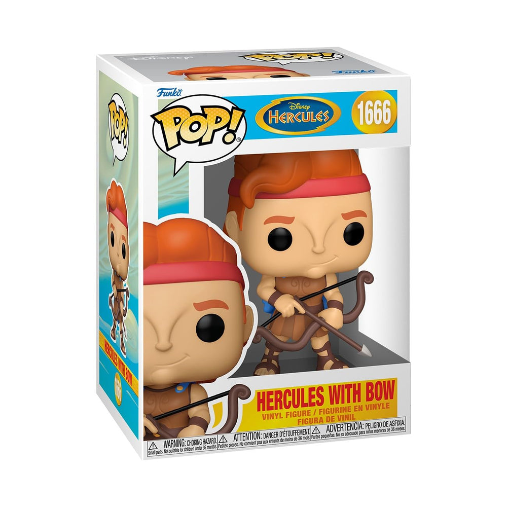 Funko Pop! Disney: Hercules - Hércules con lazo - Figura de vinilo coleccionable - Idea de regalo - Producto oficial - Juguetes para niños y adultos - Fans de Disney - Figura modelo para