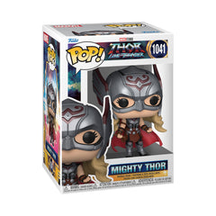 Funko Pop Marvel Thor: Love and Thunder - Mighty Thor - Figura de vinilo coleccionable - Idea de regalo - Producto oficial - Juguetes para niños y adultos - Fans de superhéroes - Figura modelo para